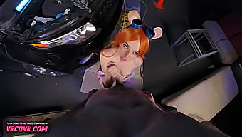 Demi Hawks' Søde Gadget Hackwrench Cosplay I Hardcore Vr-Porno