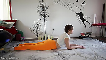 Yoga Instructor Shows Off Her Flexibility And Naughty Side