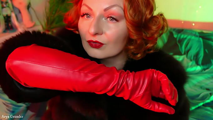 Arya'S Asmr Video With Gloves Fetish - Watch Her Jerk Off In German