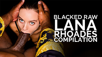 Lana Rhoades Dalam Threesome Panas Dengan Blackedraw Dan Seks Oral